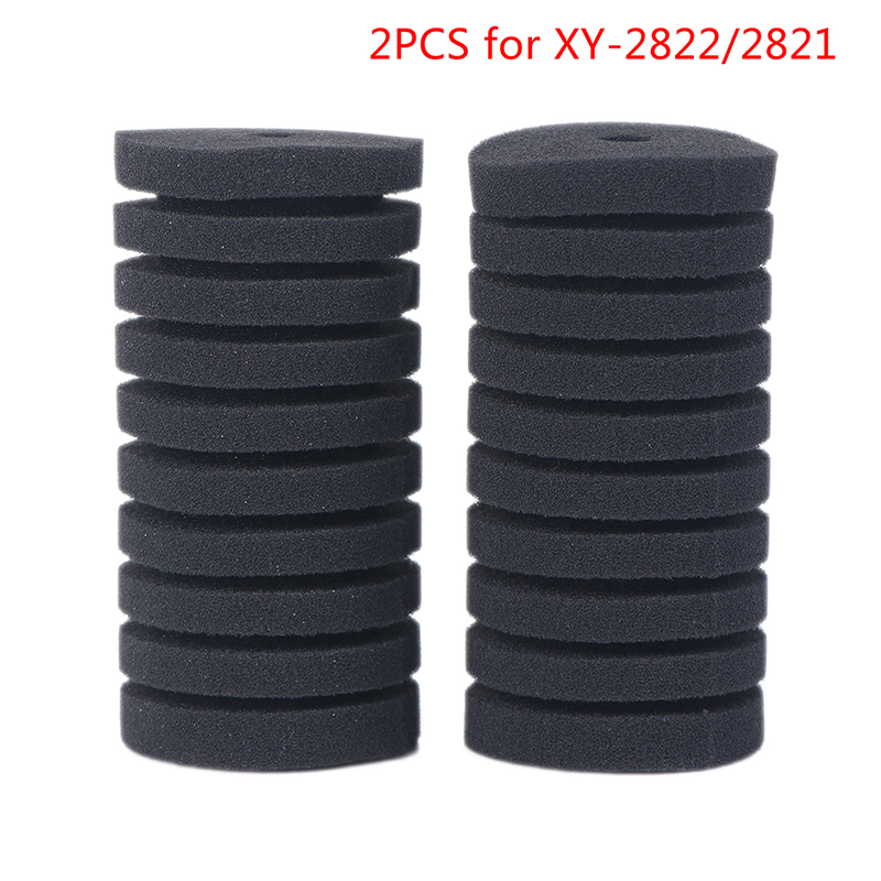 Aquael Filter Fzn - ฟองน้ำกรองน้ำสำหรับตู้ปลา 2 ชิ้น สำหรับกรอง XY-2822/2821 และปั๊มลมตู้ปลา