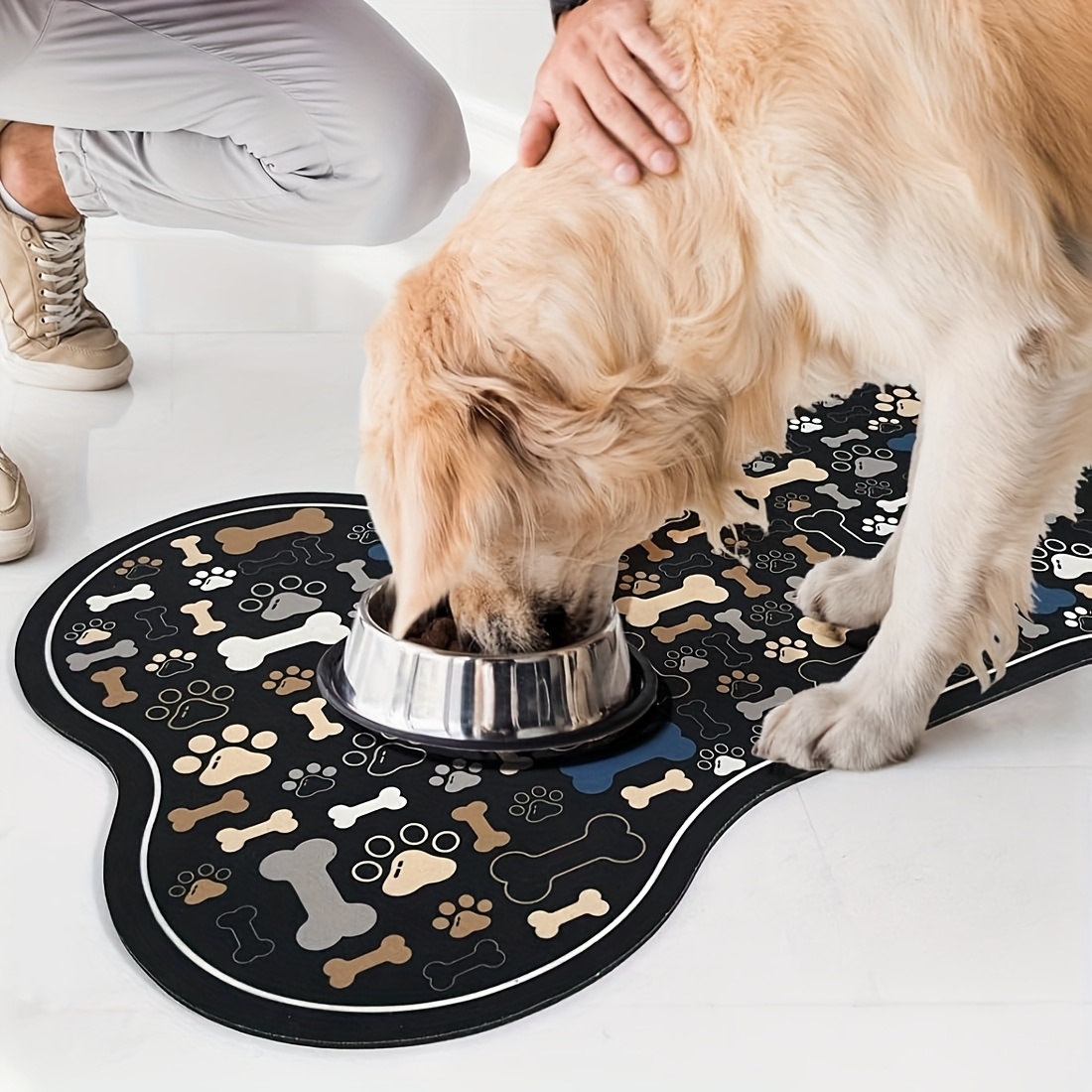 แผ่นรองอาหารสุนัขกันลื่นลายก้า - Royal Canin Food Medium บทวิจารณ์และราคา