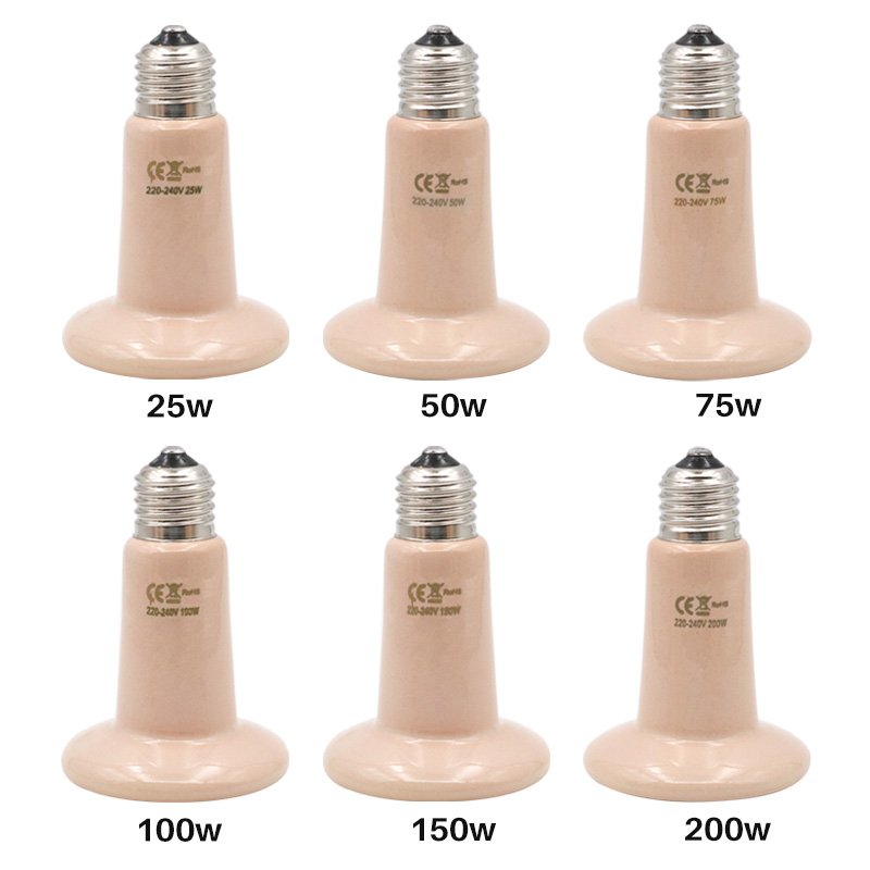 หลอดไฟให้ความร้อนสำหรับสัตว์เล - Ceramic Heat Emitter บทวิจารณ์และราคา