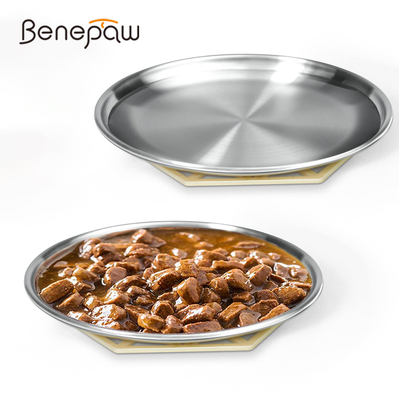 Benepaw ชามอาหารแมวน้ำตื้นสแตน - Royal Canin Food Medium บทวิจารณ์และราคา