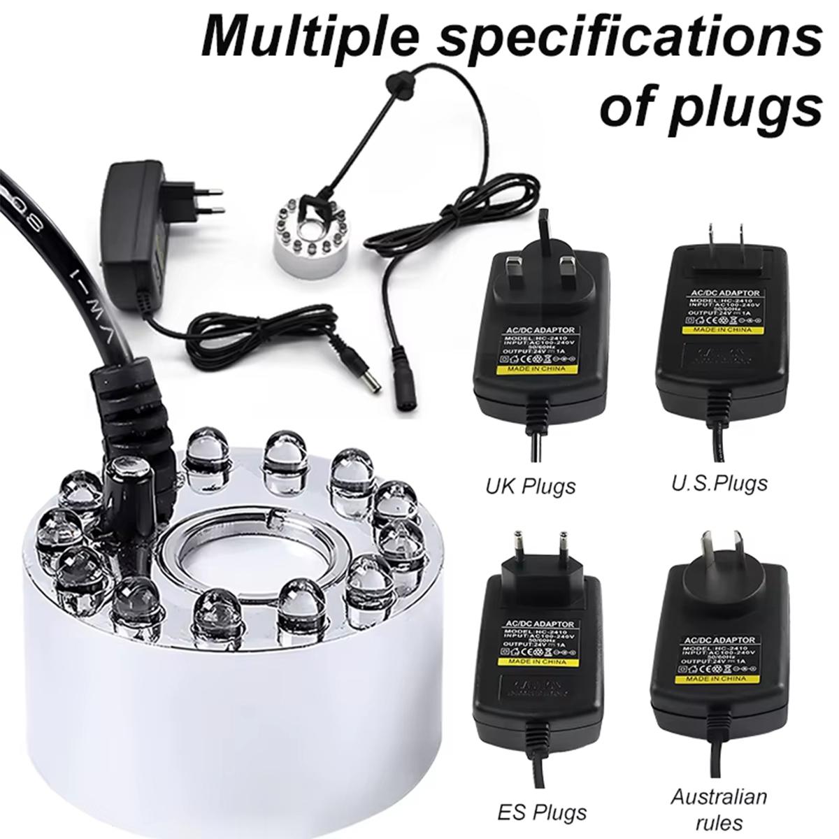เครื่องพ่นหมอก LED ขนาดเล็ก สำ - Terrarium Fogger Ultrasonic บทวิจารณ์และราคา